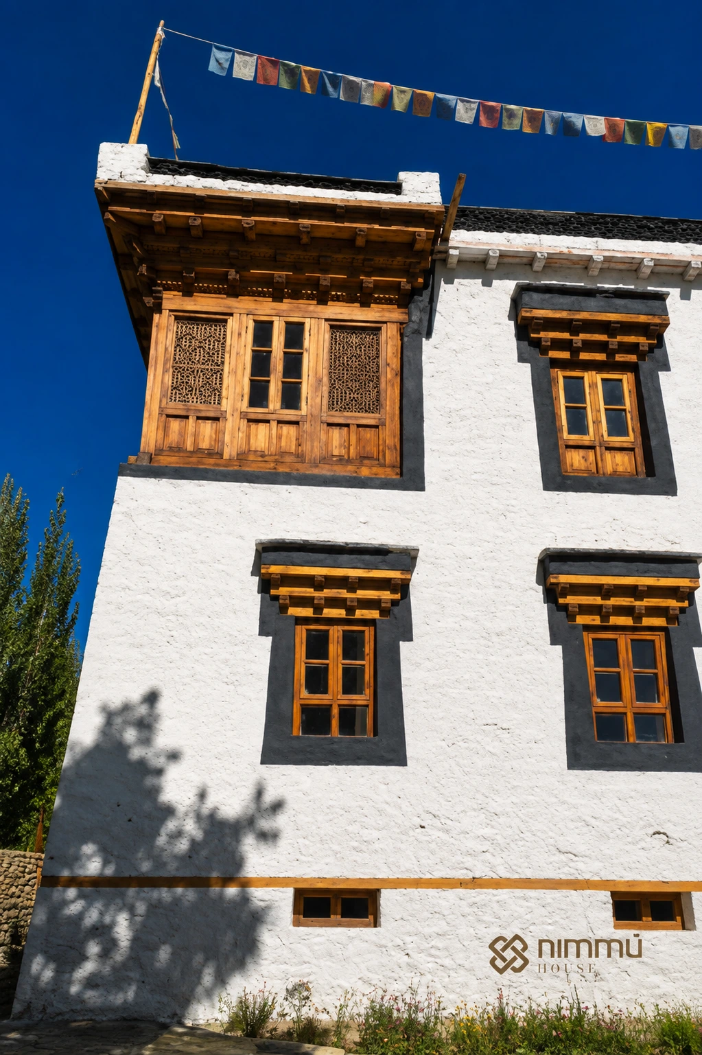 Nimmu House boutique hotel at the Indus-Zanskar river confluence in Nimmu village, Ladakh